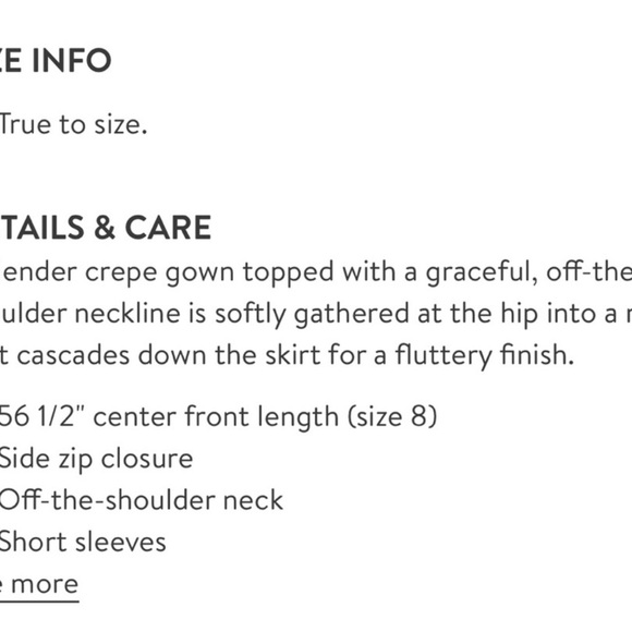 Black Asymmetrical Off-the-Shoulder Gown - Picture 4 of 7